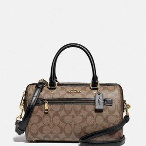 COACH Rowan Satchel In Signature Canvas